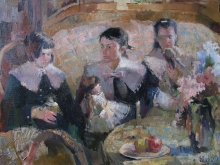 Toys - oil, canvas